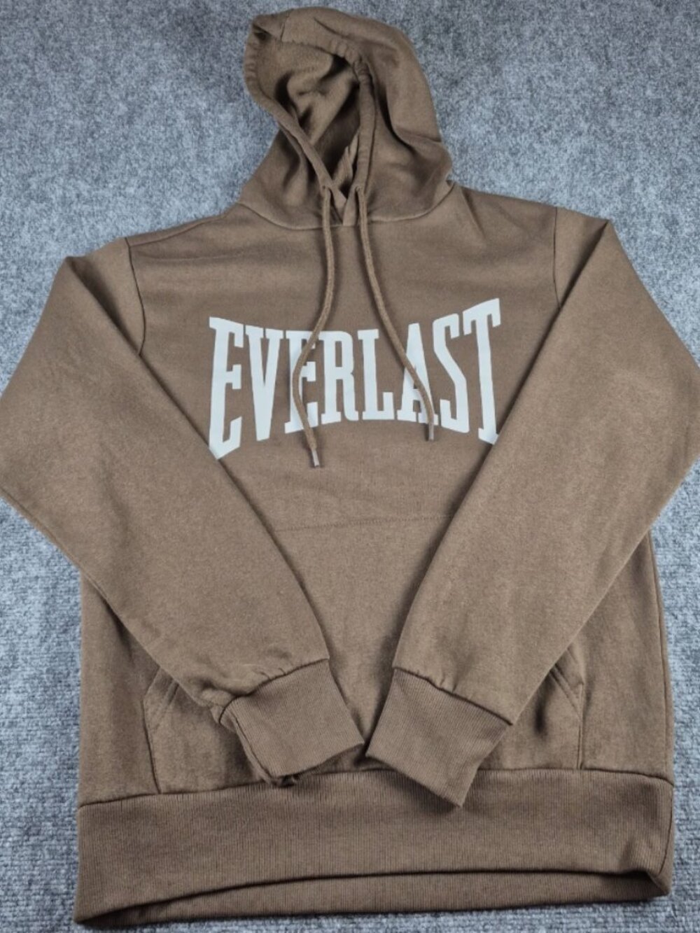 Everlast Black Logo Pullover Hoodie Sweatshirt Men’s XL Athleisure Loungewear